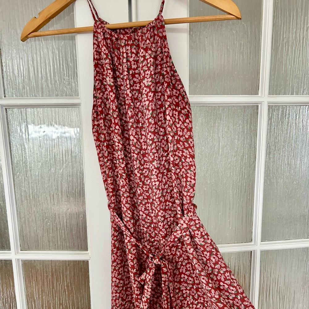 🩷 RW&CO. Dusty Rose Floral Dress